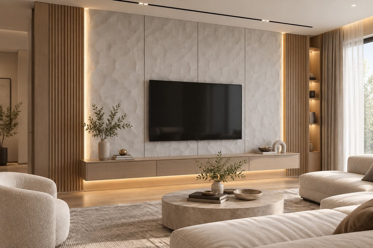 Silk Strata Soft Ceramic Panel - 118″ × 24″ PICK UP ONLY