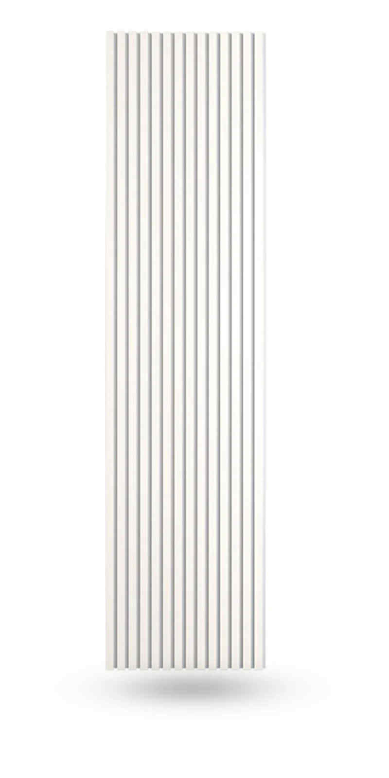 White Acoustic Veneer Slat Wall Panel