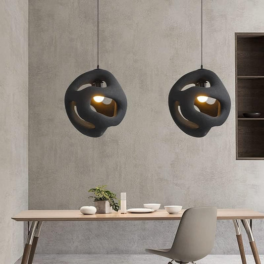 Modern Pendant Light Japanese Resin