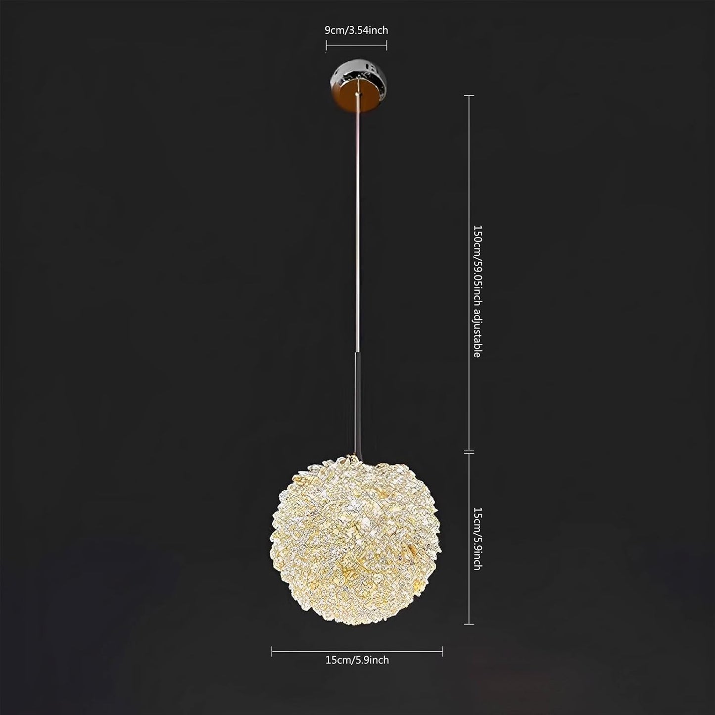 Crystal Cozy Chandelier