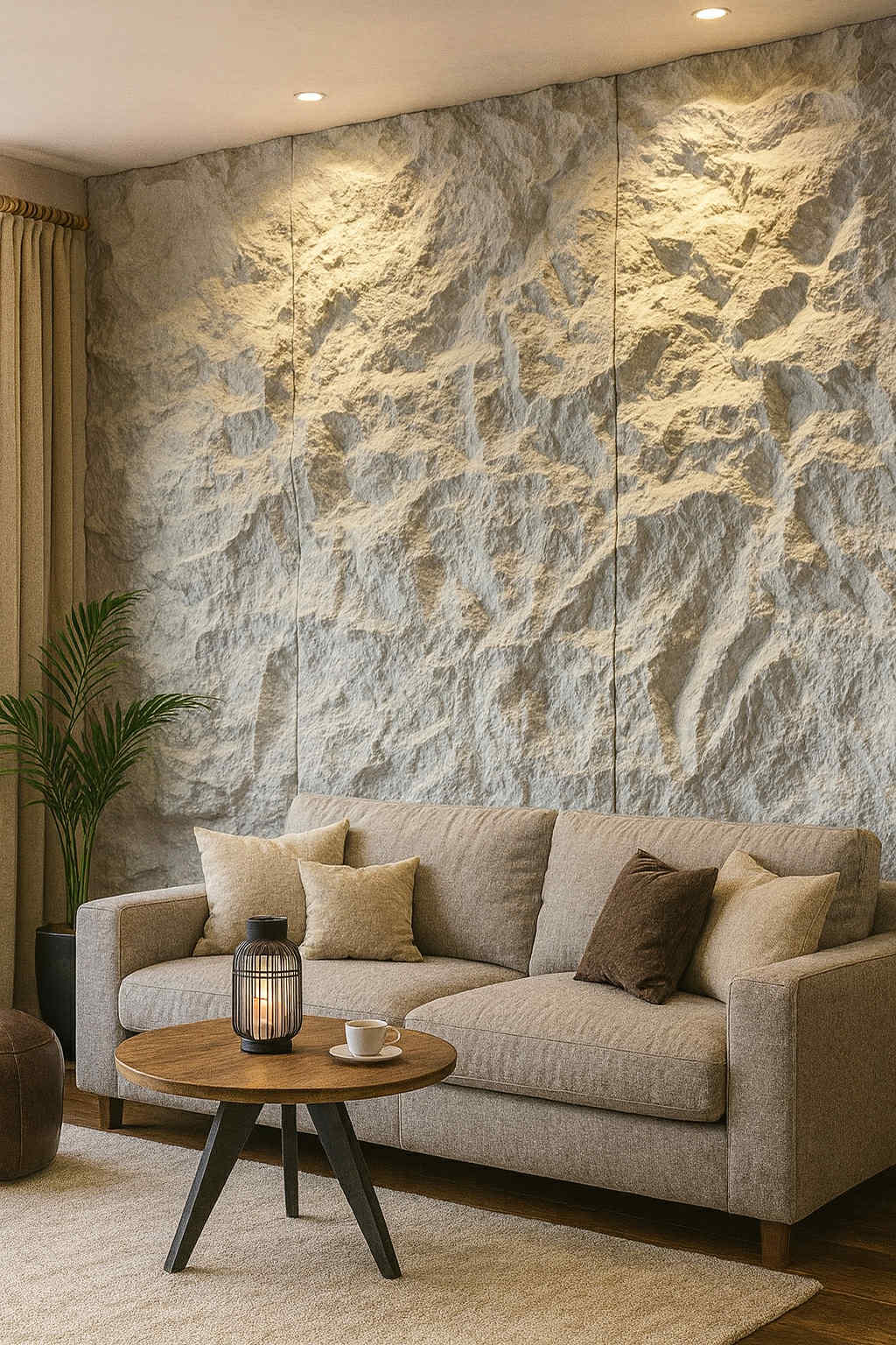 PU Stone Panel 95"x24"
