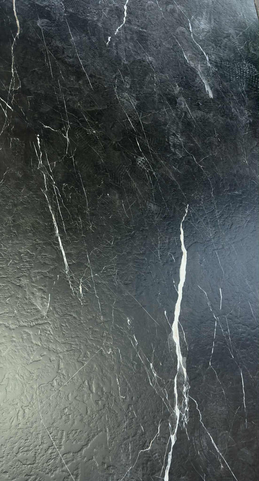 UV Marble Sheet Panel-Black Marquina Matte