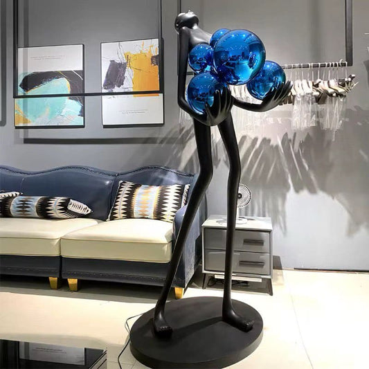 Ally Human Sculpture Lamp