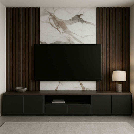 UV Marble Sheet Panel- Oceanic Marble Matte