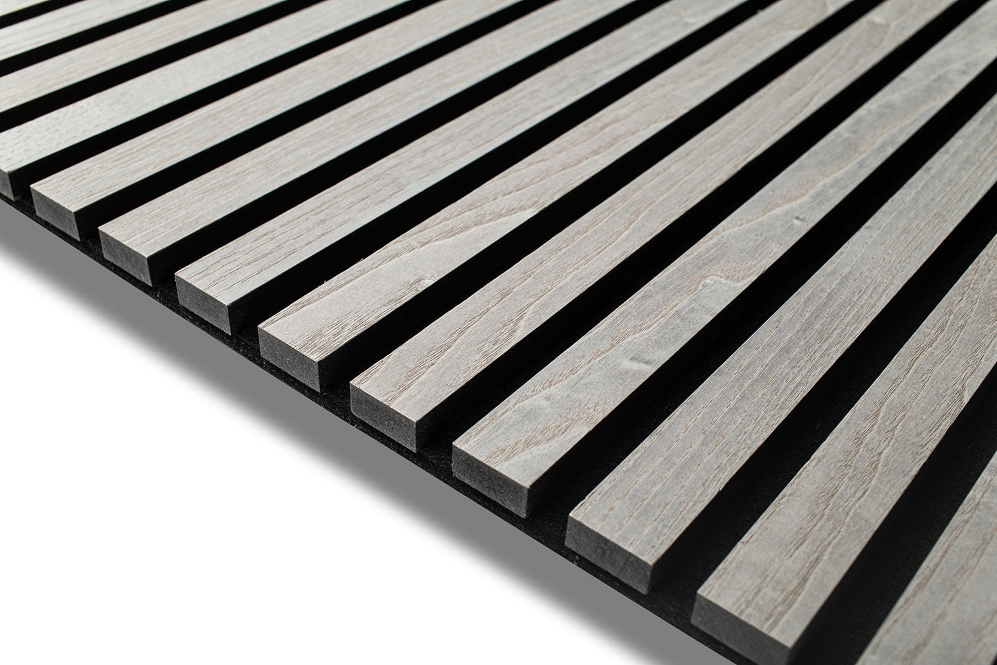 Grey Acoustic Veneer Slat Wall Panel
