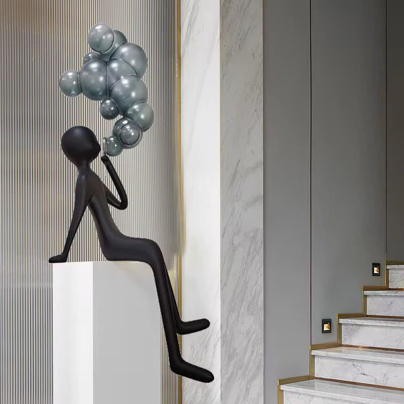 Bubble Man Sculpture Lamp