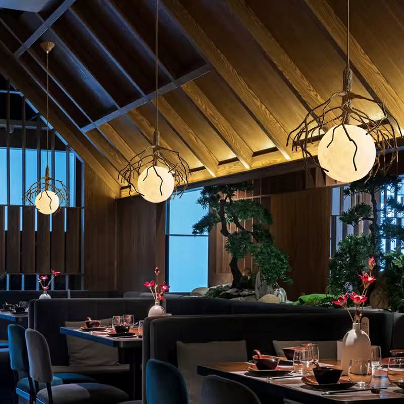 Natural Branch Pendant Lamp