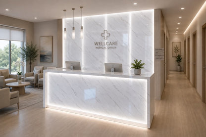 Backlit Onyx Wall Panel – Natural White Rich Onyx