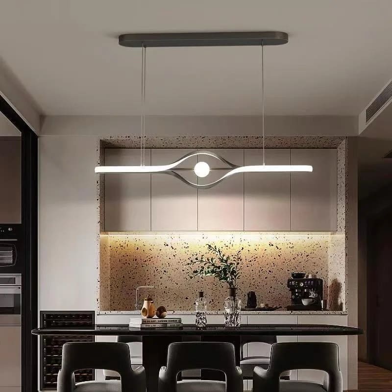 Illuminated LED Linear Pendant Light