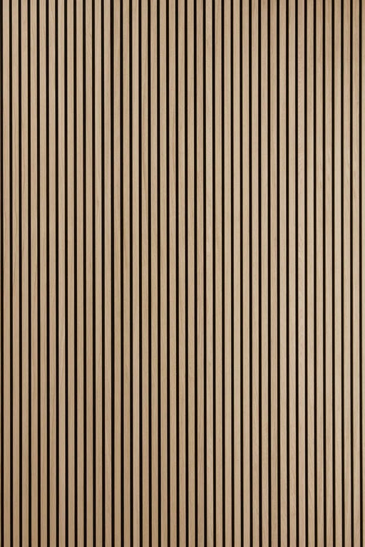 Natural Oak Slats Wall Panel