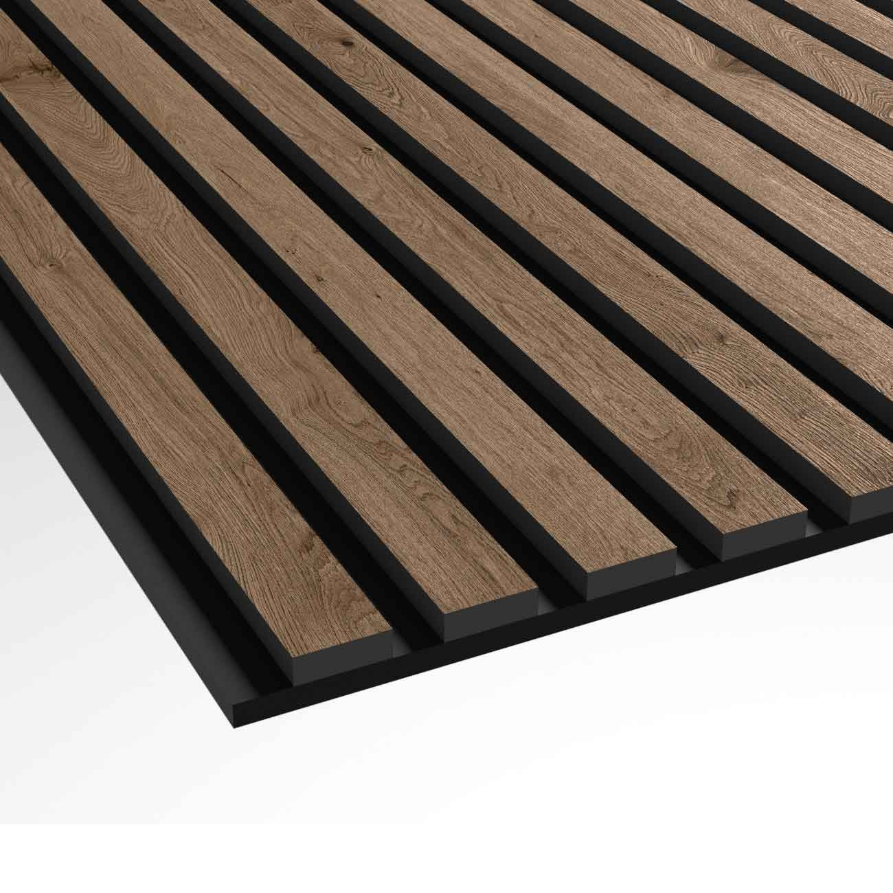 Natural Walnut Slats Wall Panel