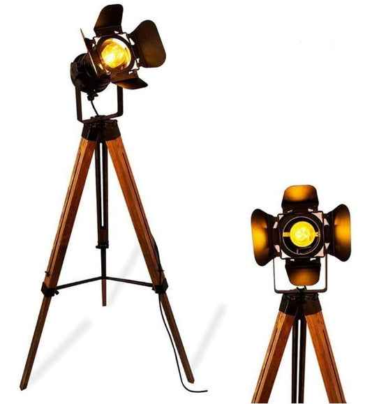 Modern Industrial Cinema Floor Lamp