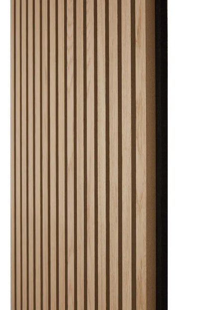 Natural Oak Slats Wall Panel