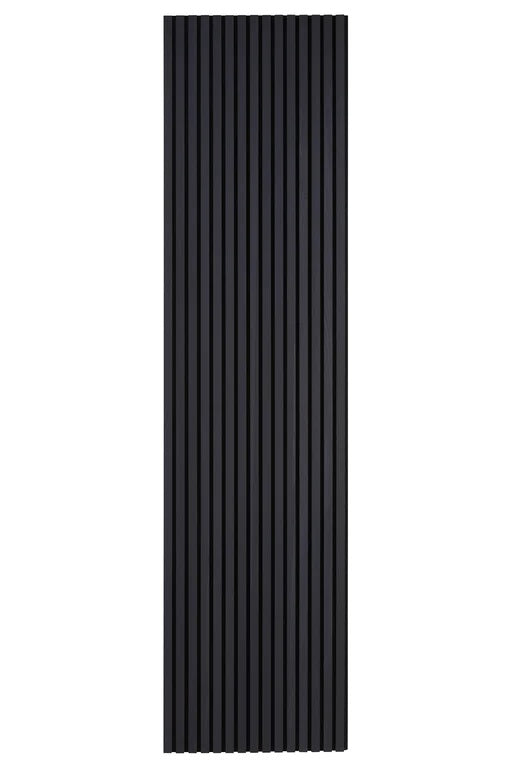 Ebony Black Slats Wall Panel