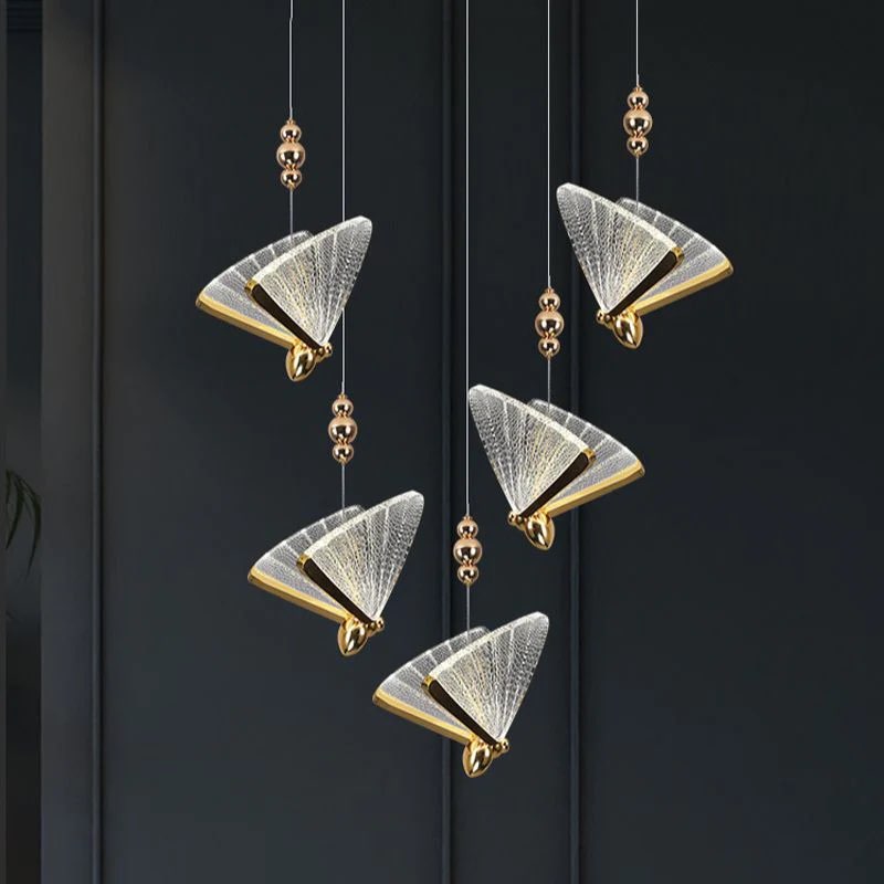 MODERN BUTTERFLY PENDANT LIGHT (1