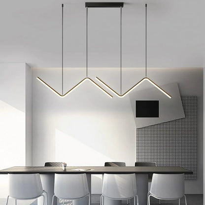 ZIG ZAG MODERN LIGHT CHANDELIER