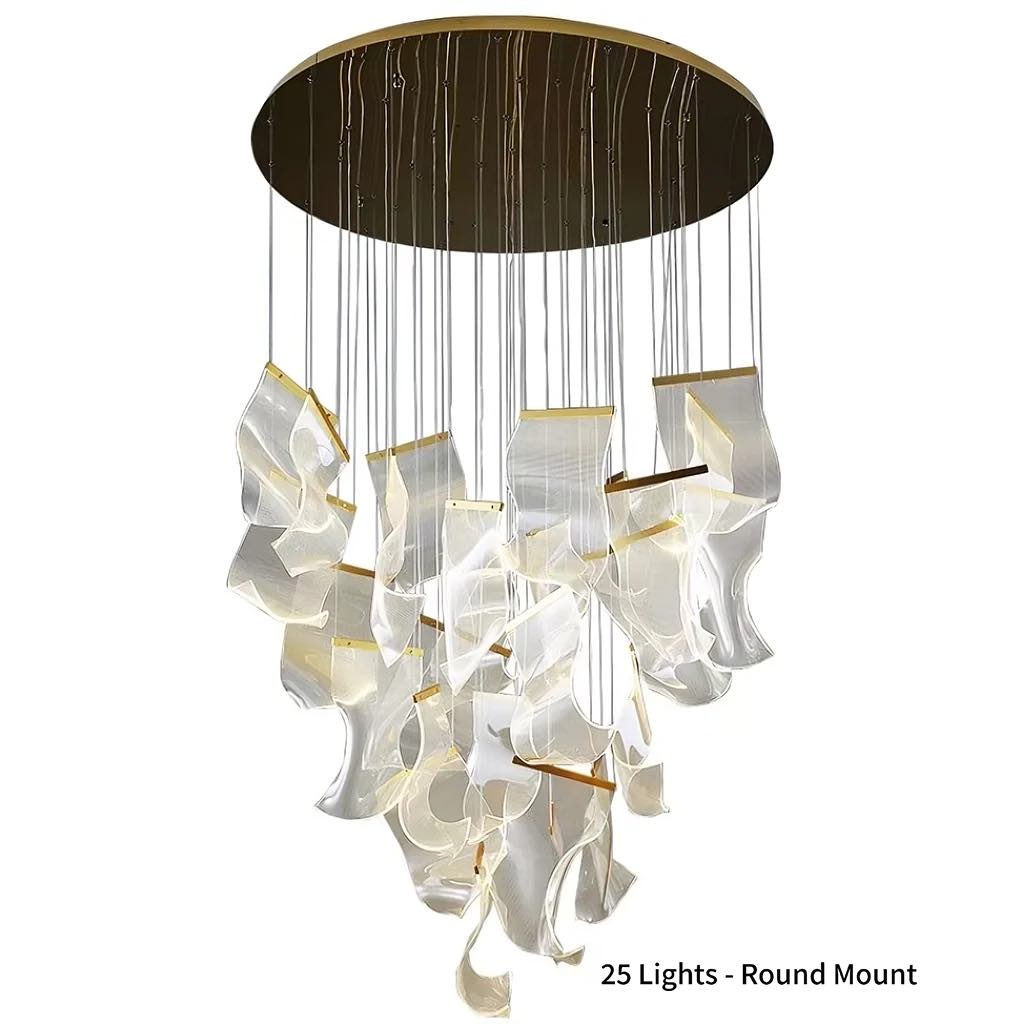 LUXURY POSTMODERN CHANDELIER LIGHT (25 lights)