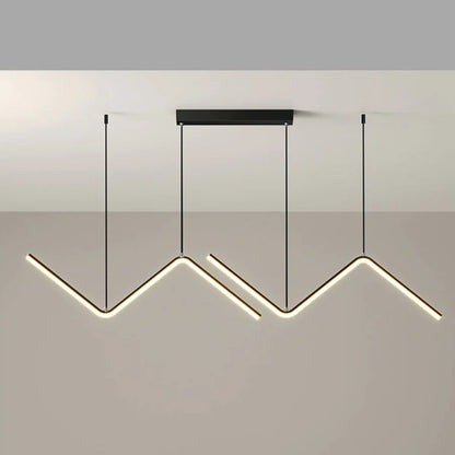 ZIG ZAG MODERN LIGHT CHANDELIER