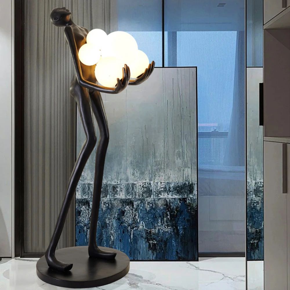 Aurelia Female Figure Floor Lamp