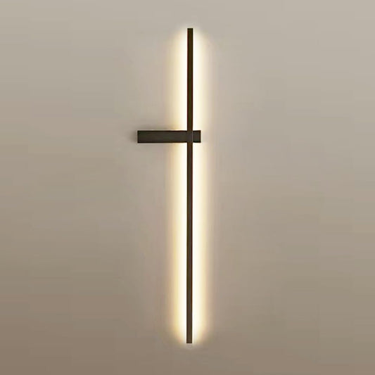 Minimalist Black Wall LED Wall Sconce