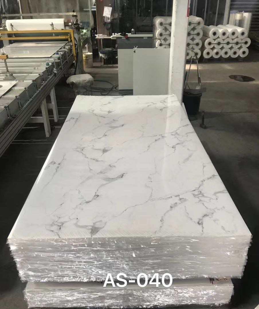 UV PVC Marble Sheet Panel AS-040