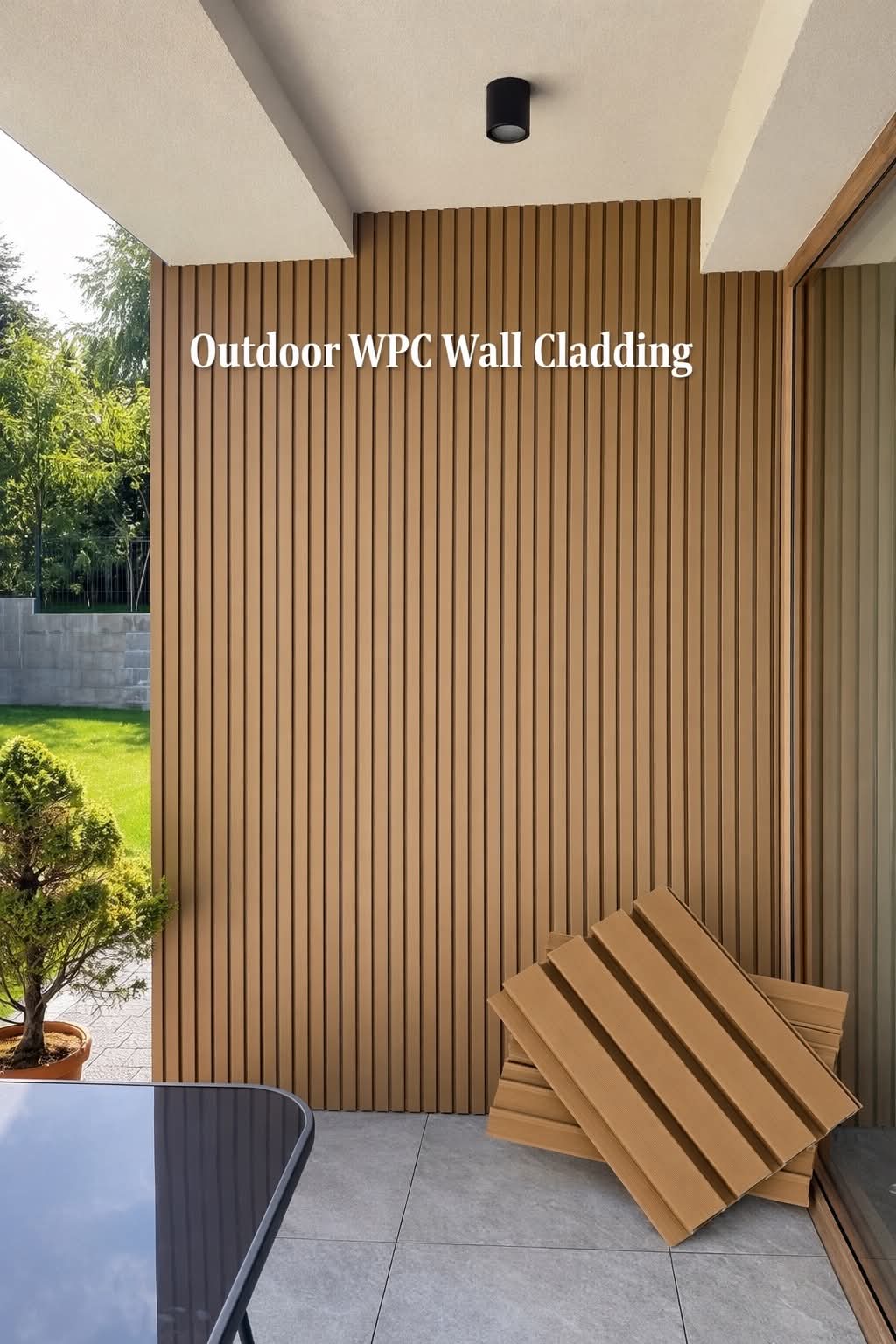 118"x8" WPC Panel- Light Oak PICK UP ONLY
