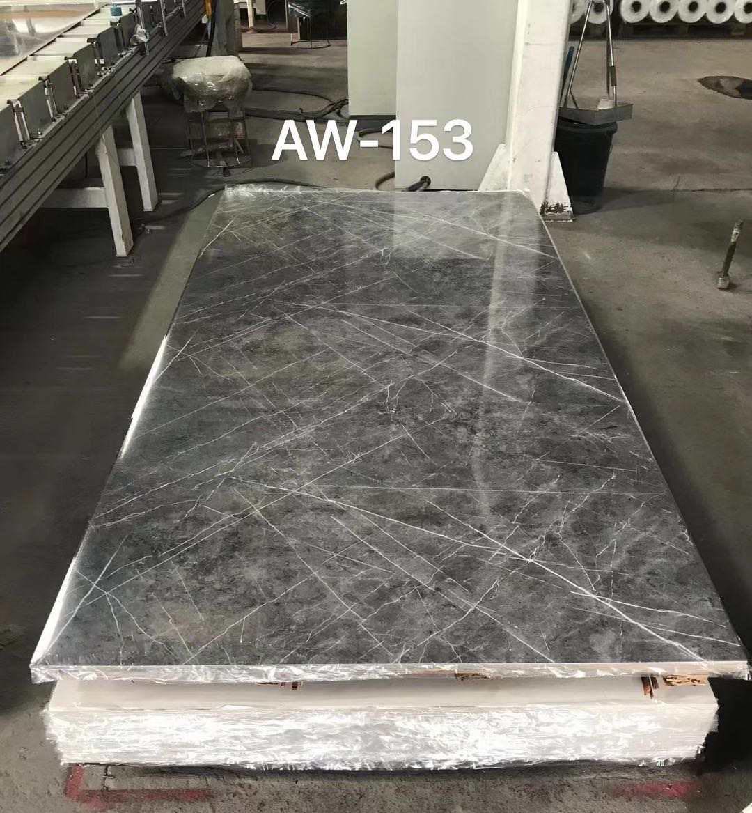 UV PVC Marble Sheet Panel AW-153