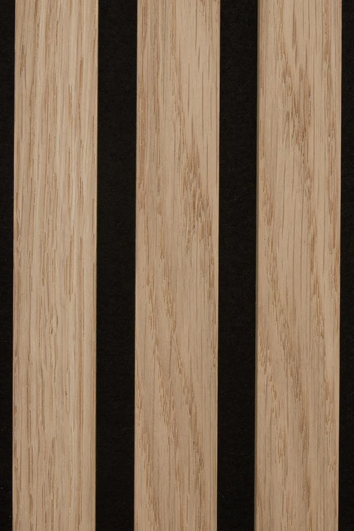 Natural Oak Slats Wall Panel