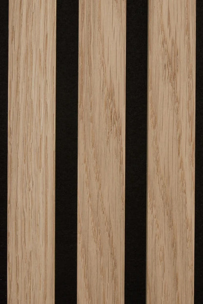 Natural Oak Slats Wall Panel