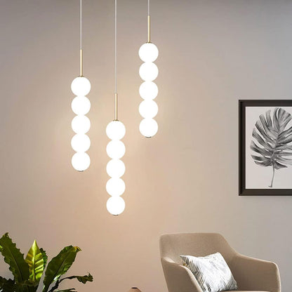 Modern Nordic Acrylic Ball Hanging Lamp