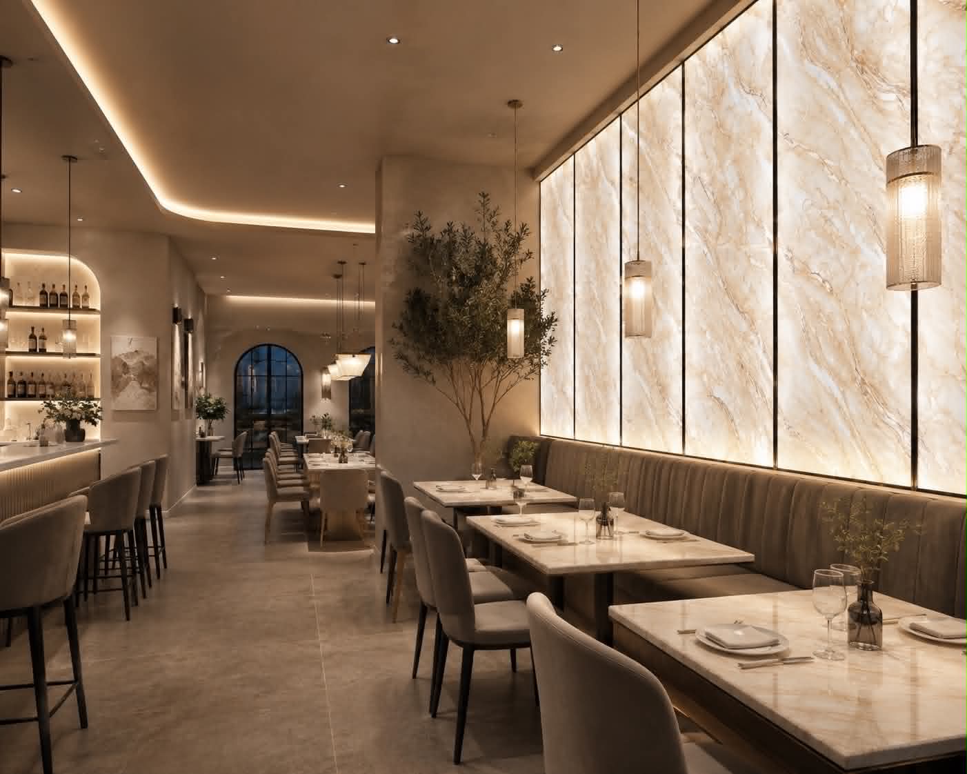 Backlit Onyx Wall Panel – Dubai Onyx