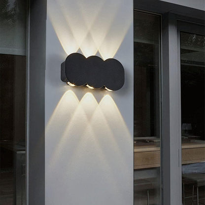 Black Outdoor Indoor Waterproof Wall Sconce Lamp