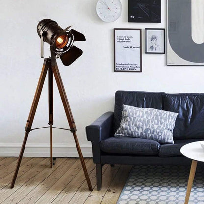 Modern Industrial Cinema Floor Lamp