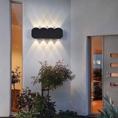 Black Outdoor Indoor Waterproof Wall Sconce Lamp