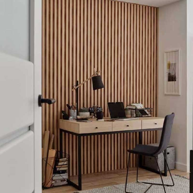 Natural Slat Wall Panel 104" x 5"