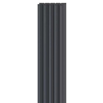 Black Slat Wall Panel 104" x 5"