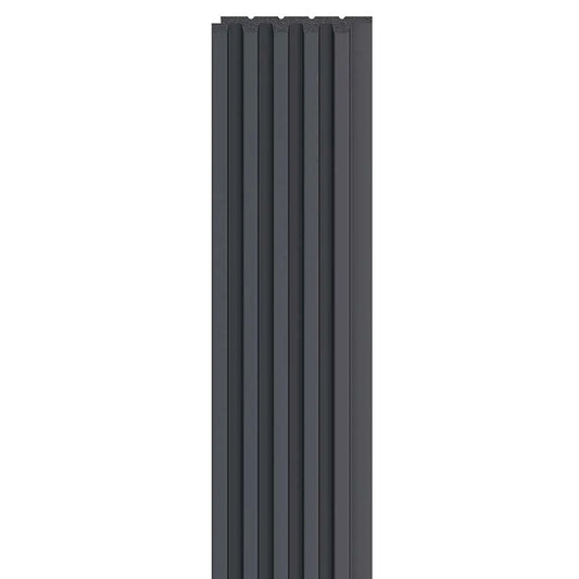 Black Slat Wall Panel 104" x 5"