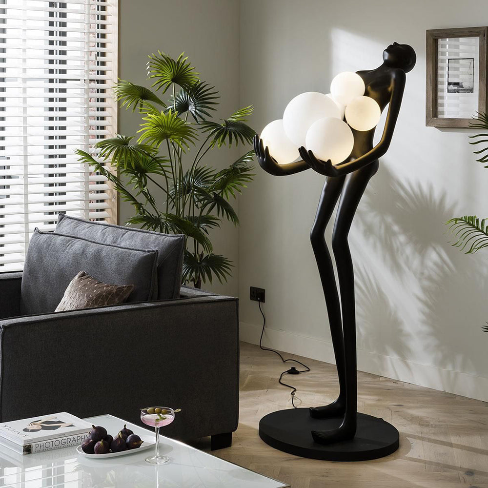 Aurelia Female Figure Floor Lamp