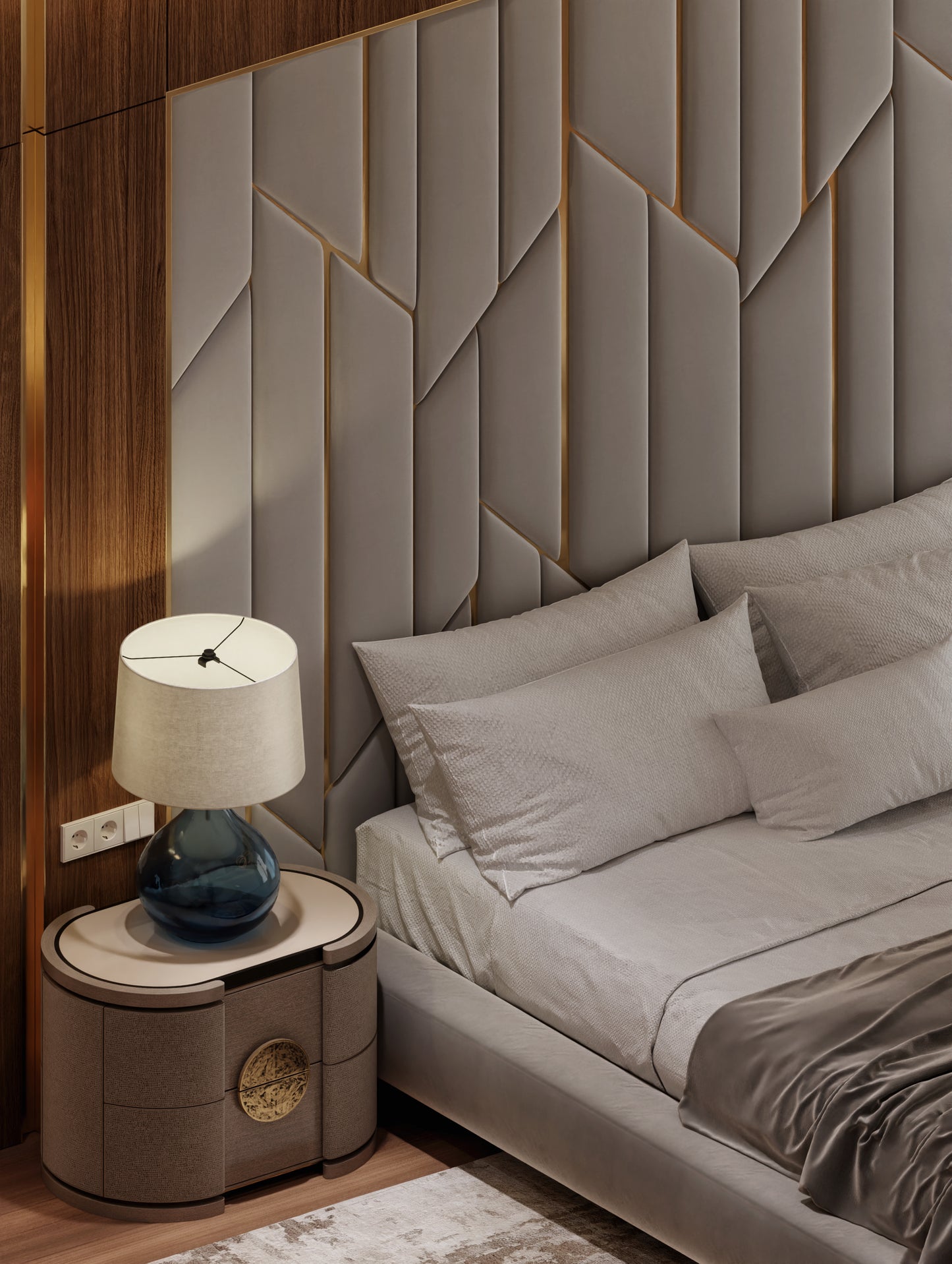 Goldie Upholstered Wall Panel