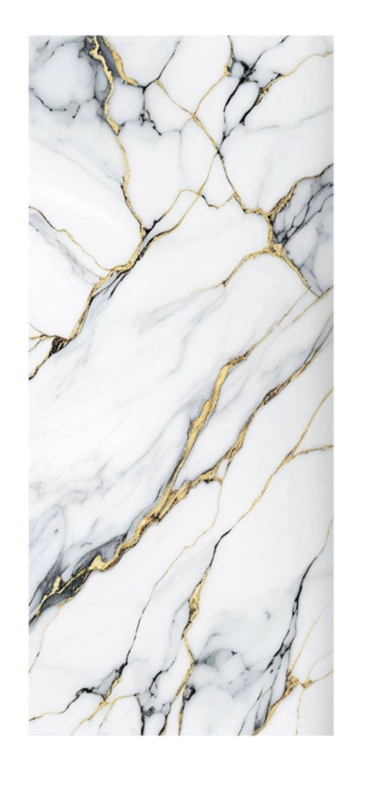 UV Marble Sheet Panel- Snow Drift