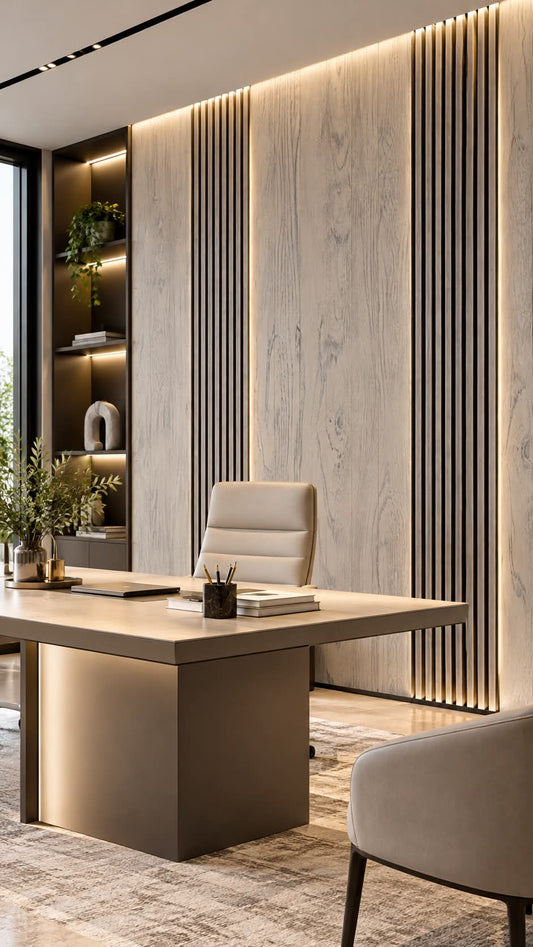 Bamboo Arctic Oak Board & Matching Slats