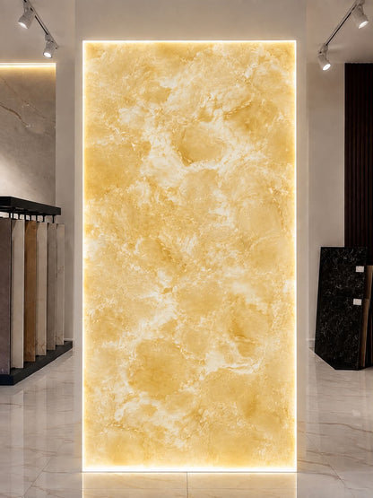 Backlit Onyx Wall Panel – Emily