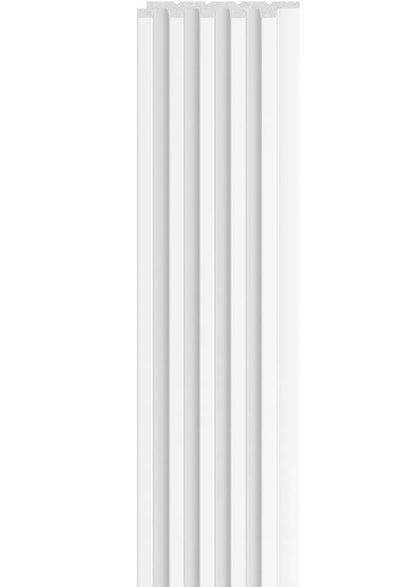 White Slat Wall Panel 104" x 5"