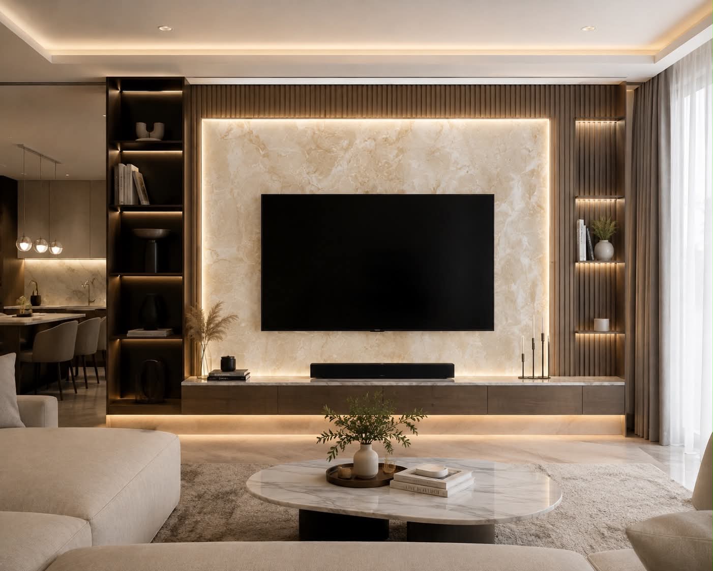 Backlit Onyx Wall Panel – Emily