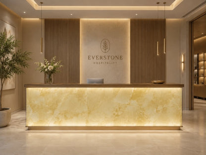 Backlit Onyx Wall Panel – Emily