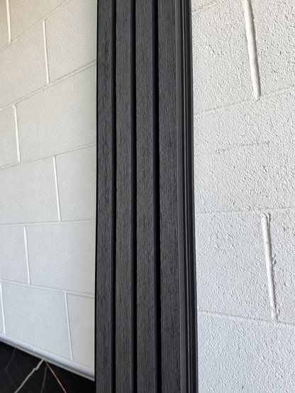 118"x8" WPC Panel- Black PICK UP ONLY