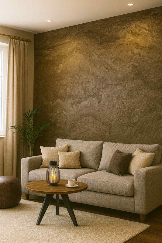 UV Marble Sheet Panel- Matt Onyx