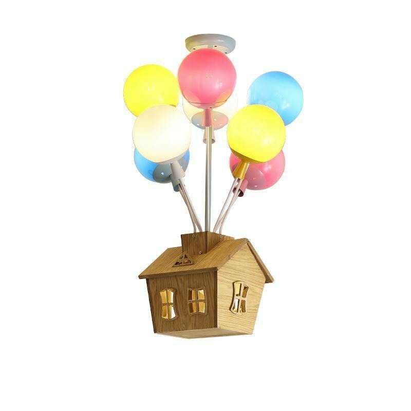 Colorful Air Balloon Pendant Ceiling Light (Six Balls)