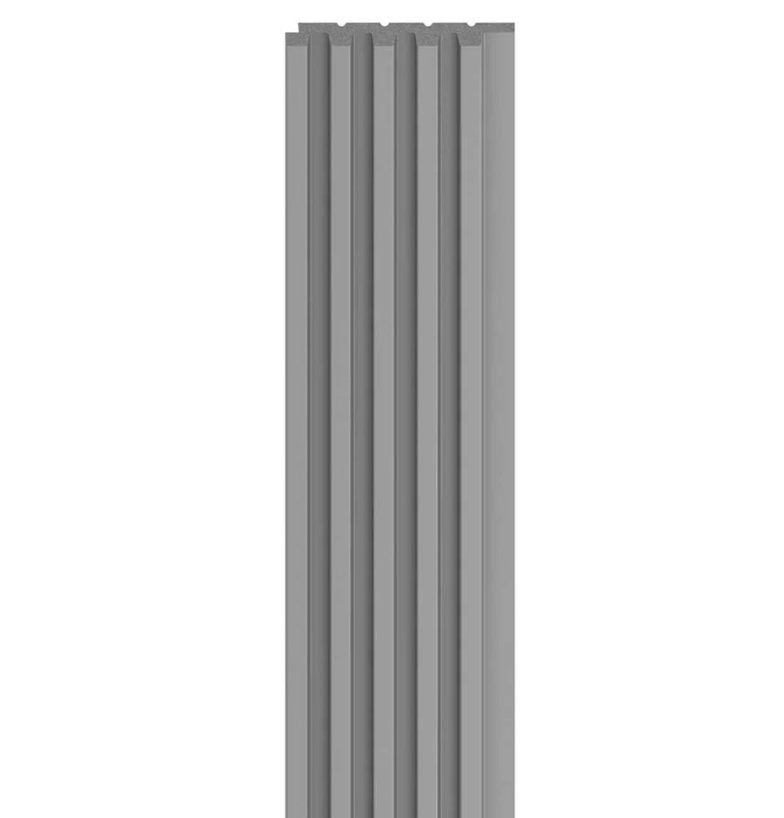 Grey Slat Wall Panel 104" x 5"