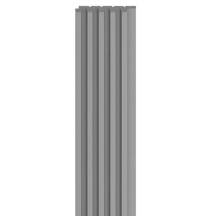 Grey Slat Wall Panel 104" x 5"